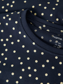 NAME IT Kjole Vigga Navy Blazer Dots